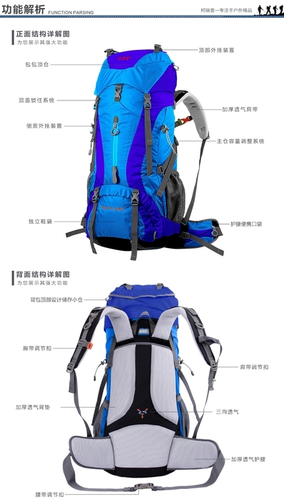 登山包的背负系统详解 登山包的背负系统详解